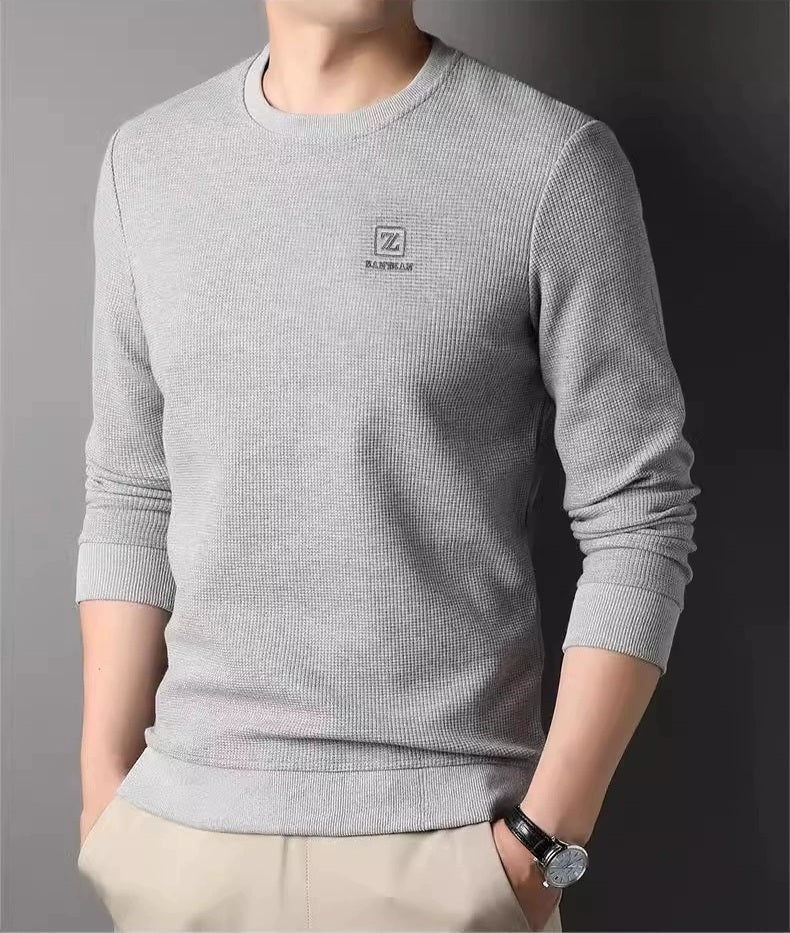 Linenfrost Waffle Knit Pullover