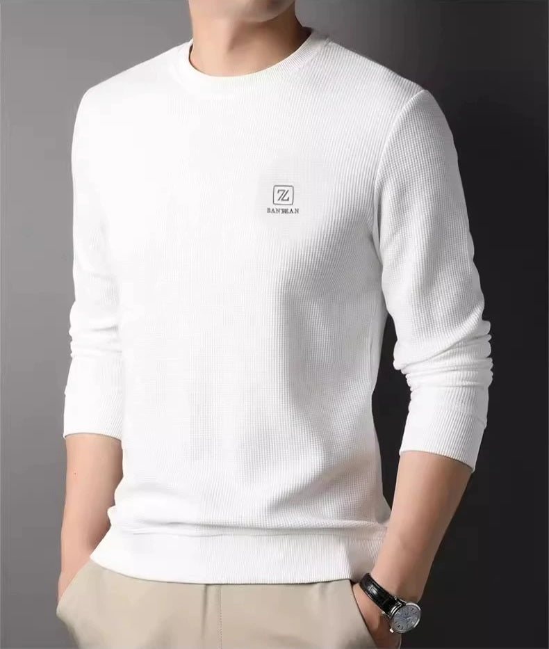 Linenfrost Waffle Knit Pullover