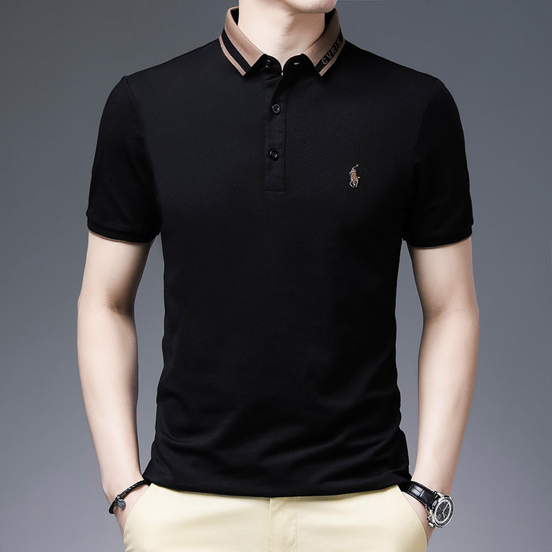 Obsidian Cavalier Polo T-Shirt