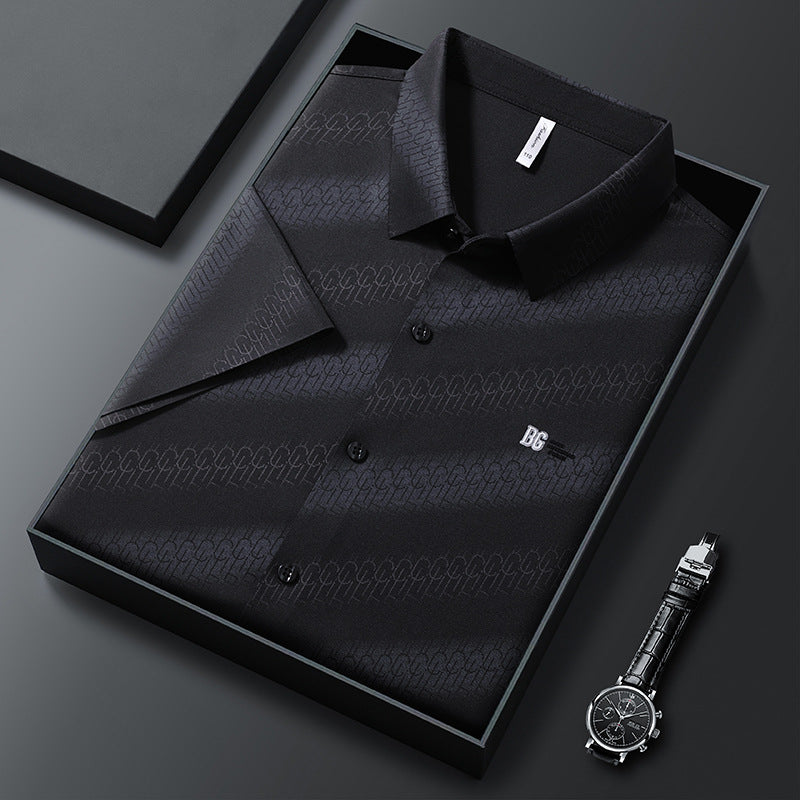 Meridian Luxe Patterned Shirt