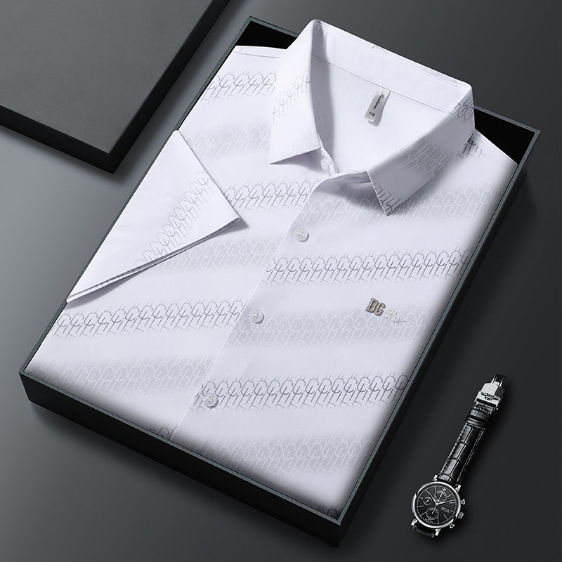 Meridian Luxe Patterned Shirt