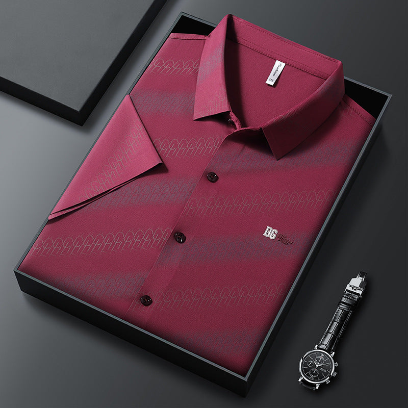 Meridian Luxe Patterned Shirt