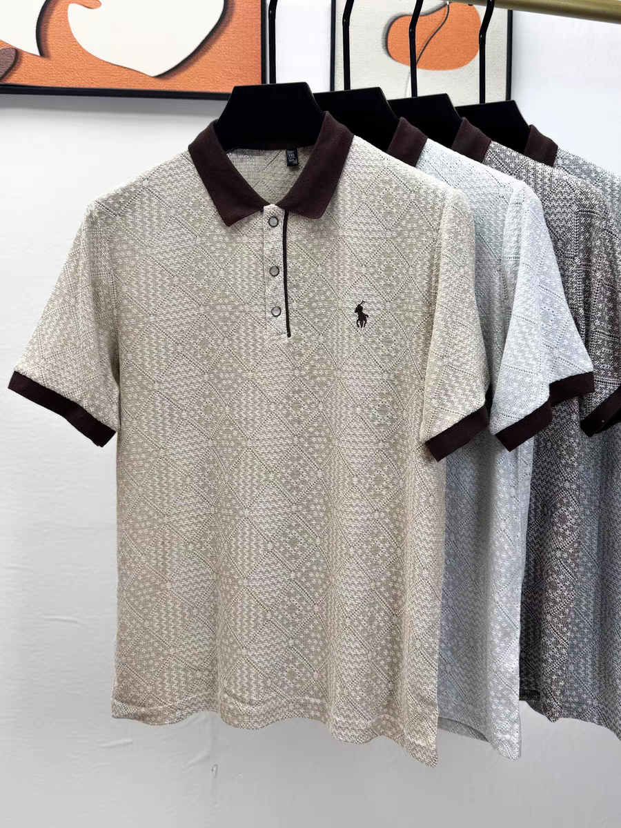 Velvet Ember Crest Polo T-Shirt