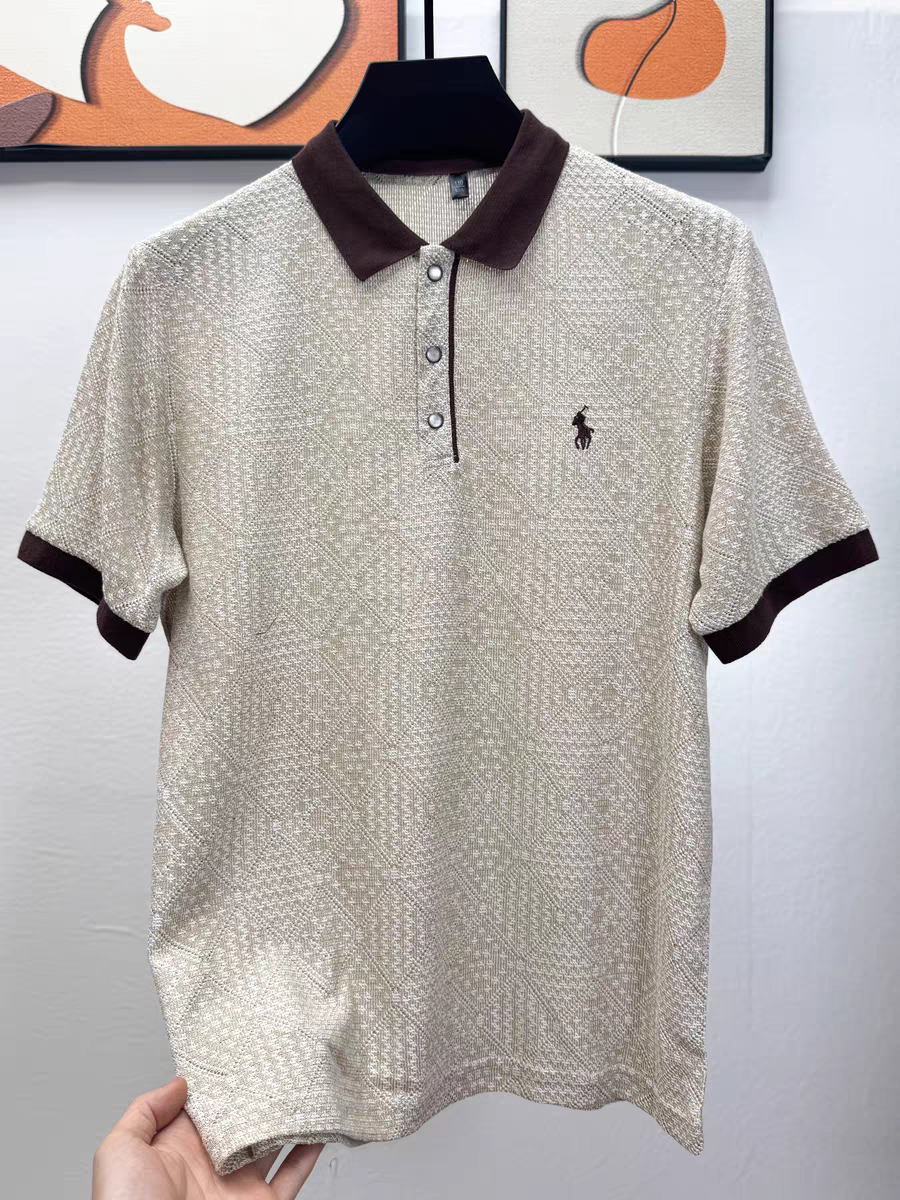 Velvet Ember Crest Polo T-Shirt