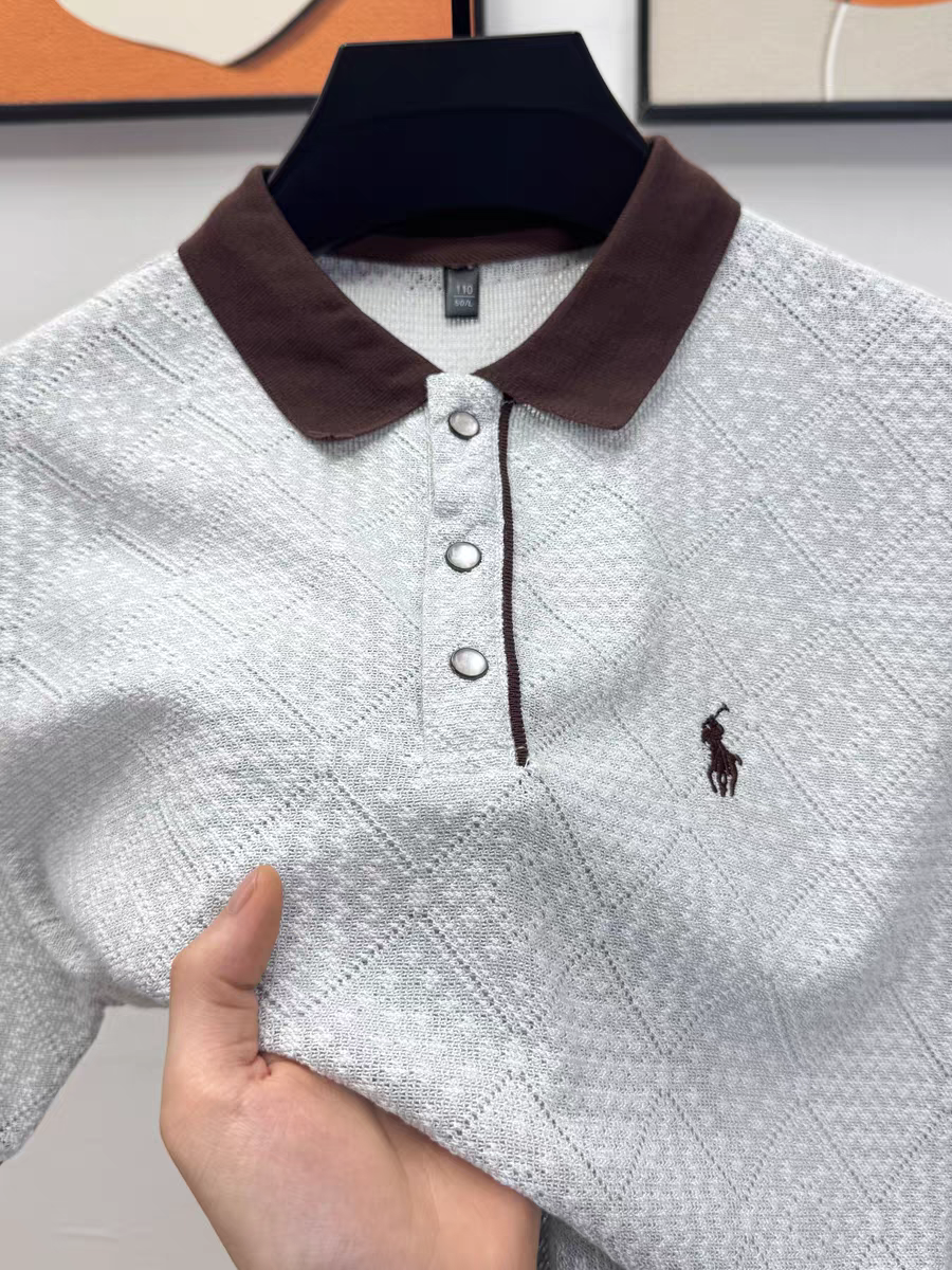 Velvet Ember Crest Polo T-Shirt