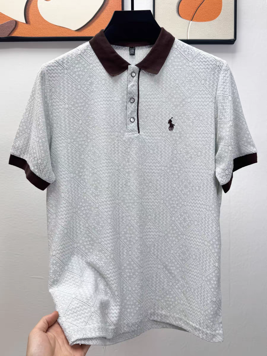 Velvet Ember Crest Polo T-Shirt