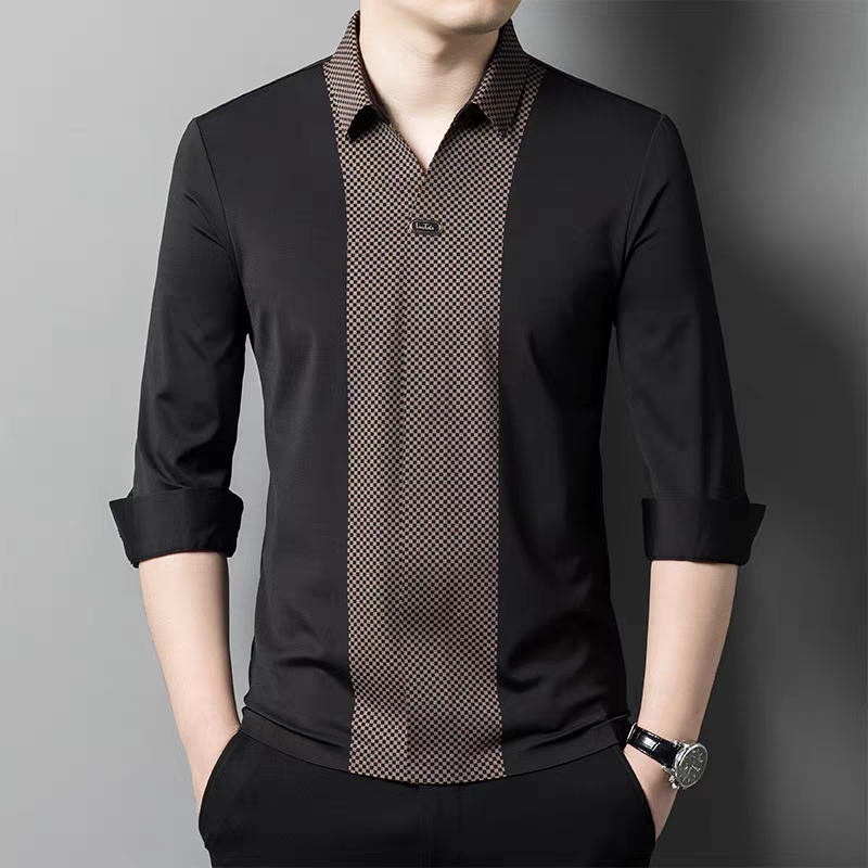 Nocturne Monarch Grid Shirt
