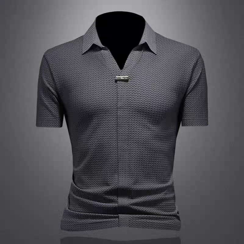 Elite TexturaPlacket Polo