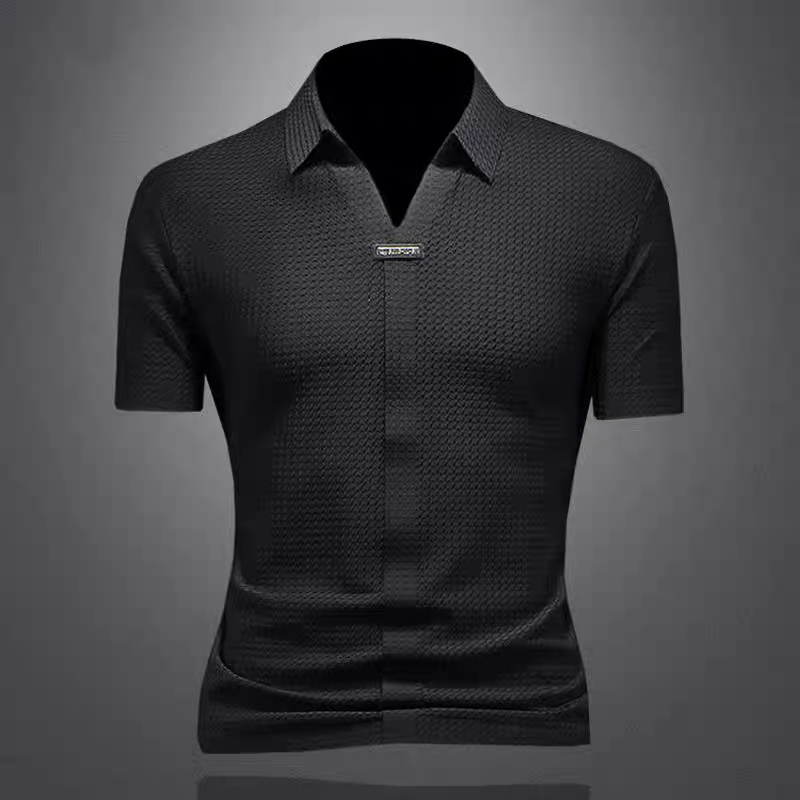 Elite TexturaPlacket Polo