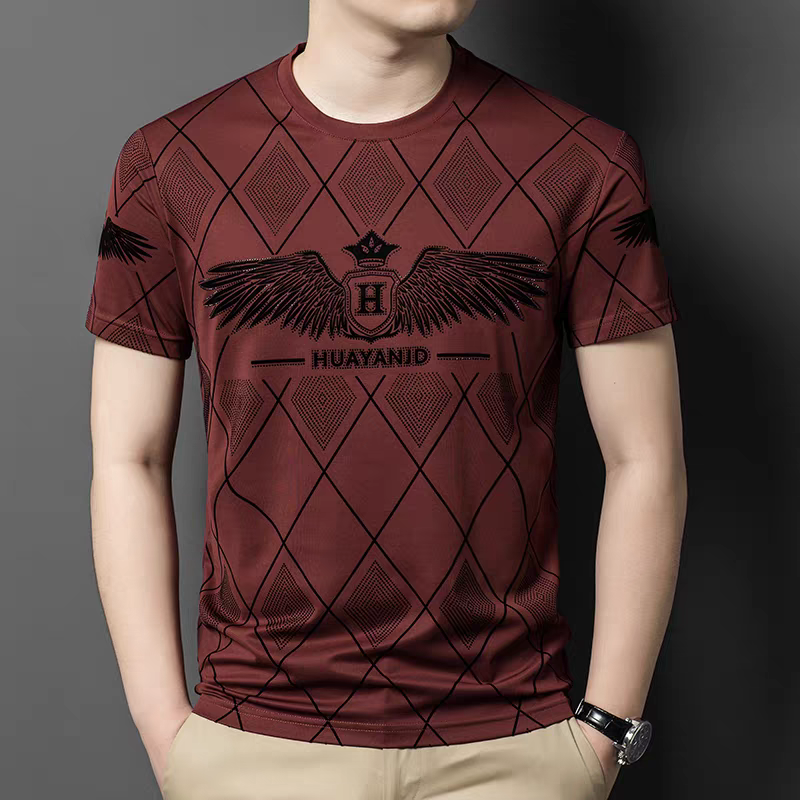Obsidian Aegis Crest Casual T-Shirt