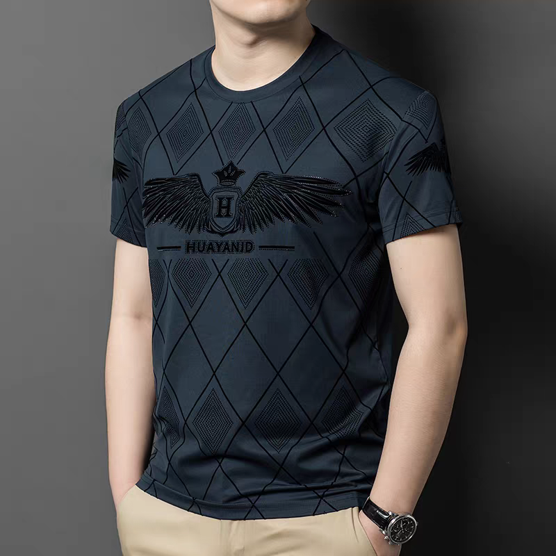 Obsidian Aegis Crest Casual T-Shirt