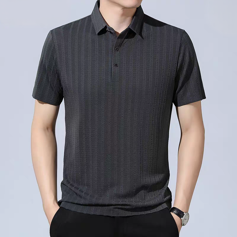 Emerald Drift Meshline Polo T-Shirt