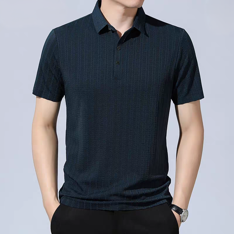 Emerald Drift Meshline Polo T-Shirt