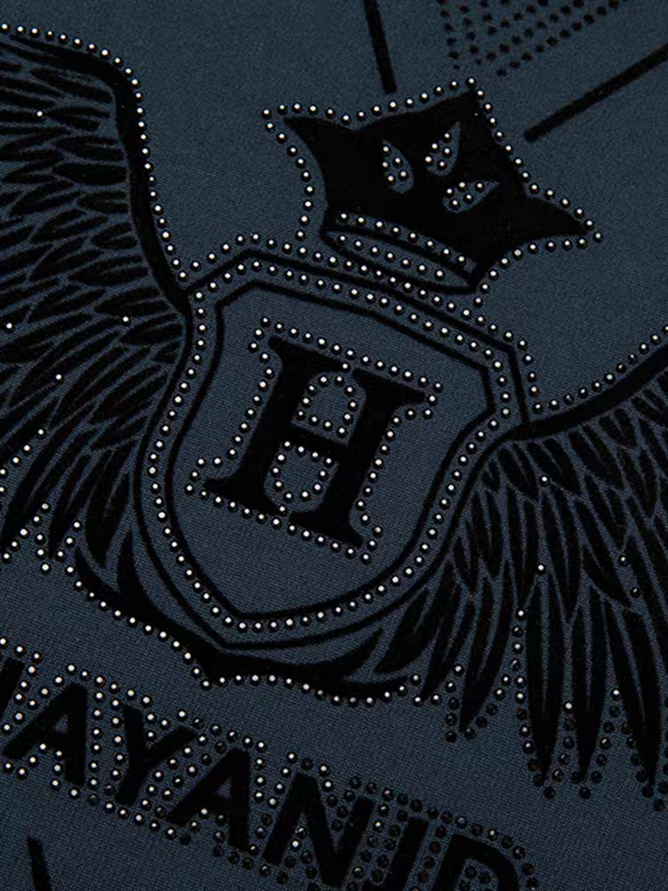 Obsidian Aegis Crest Casual T-Shirt
